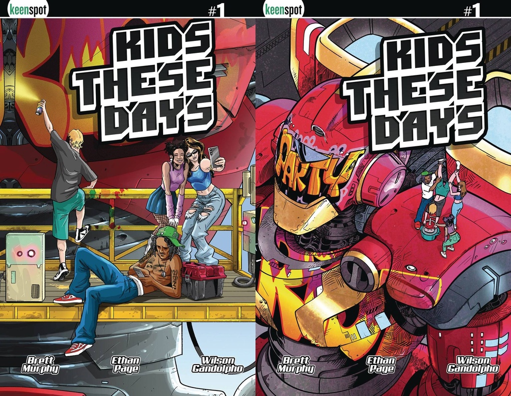 Kids These Days #1 (Cover F Holofoil Flip Variant)