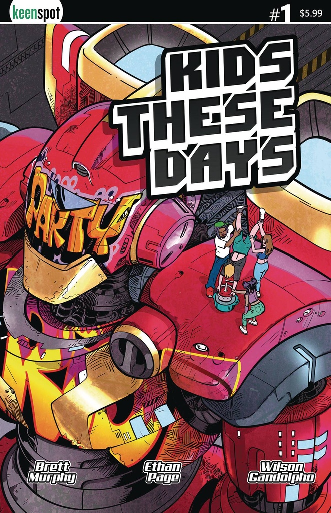 Kids These Days #1 (Cover B Wilson Gandolpho)