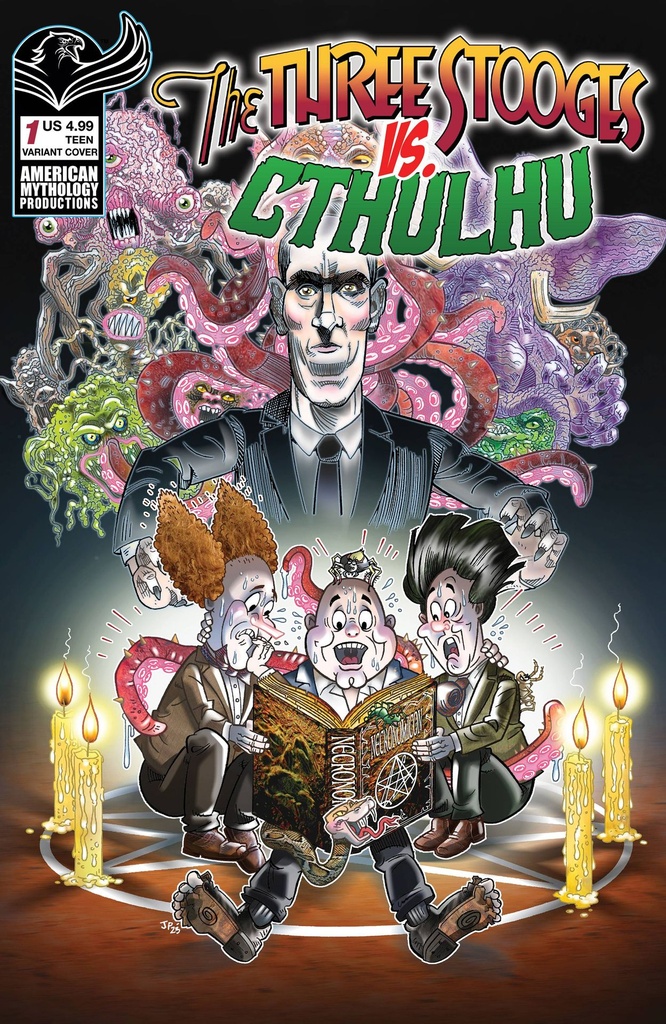 The Three Stooges vs. Cthulhu #1 (Cover B Jorge Pacheco)