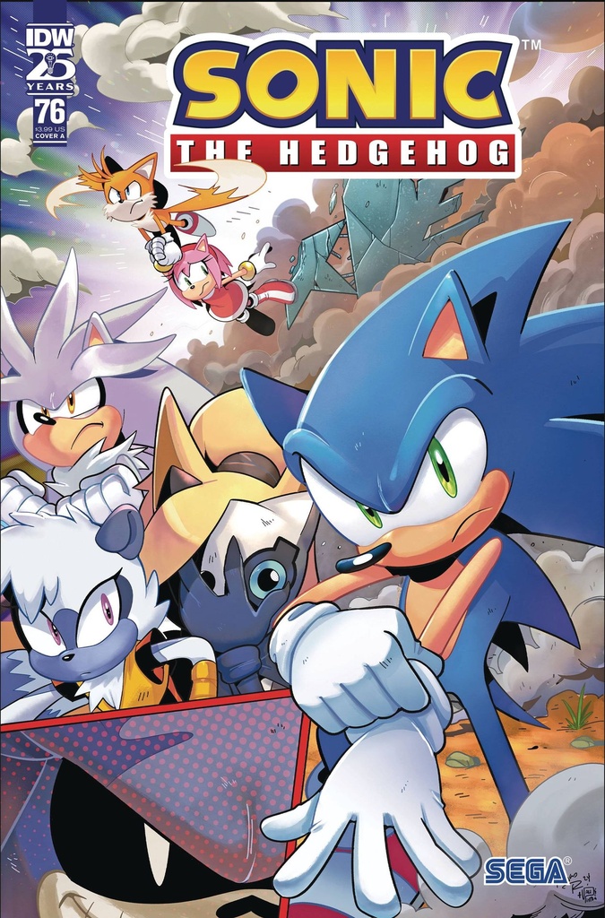 Sonic The Hedgehog #76 (Cover A Thomas Rothlisberger)