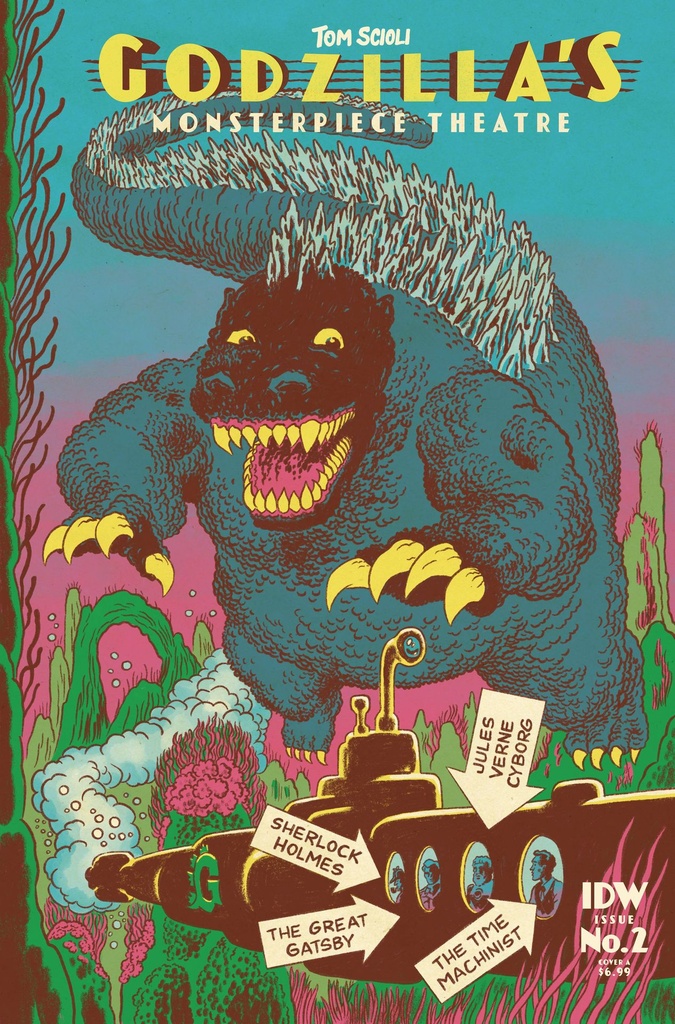 Godzilla's Monsterpiece Theatre #2 (Cover A Tom Scioli)