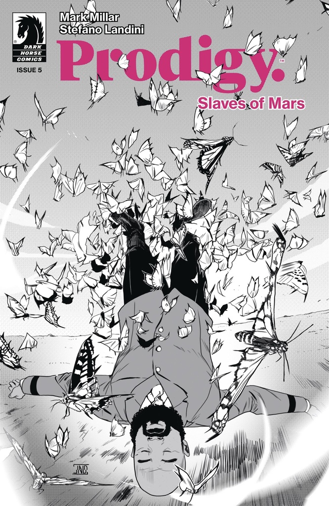 Prodigy: Slaves of Mars #5 (Cover B Stefano Landini B&W Variant)