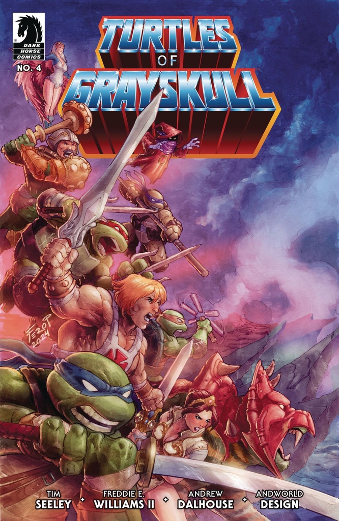 Masters of the Universe/TMNT: Turtles of Grayskull #4 (Cover C Fero Peniche)