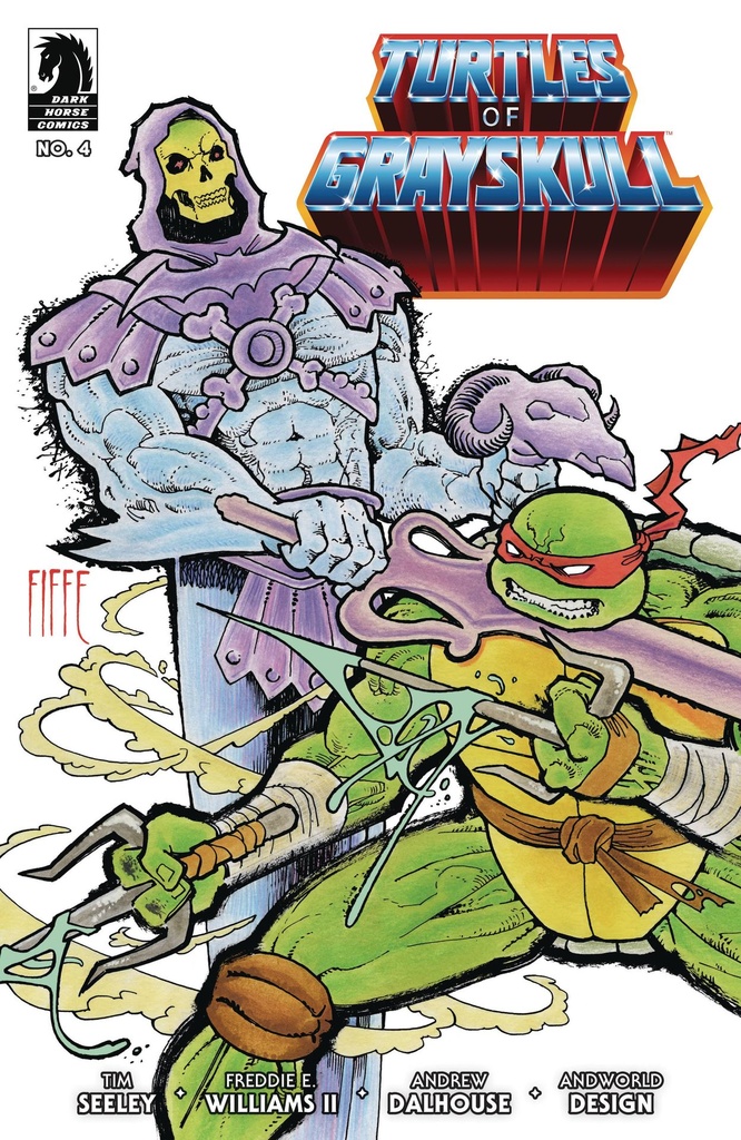 Masters of the Universe/TMNT: Turtles of Grayskull #4 (Cover B Michel Fiffe)