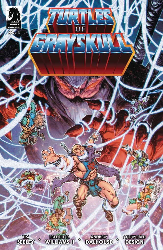 Masters of the Universe/TMNT: Turtles of Grayskull #4 (Cover A Freddie E Williams II)