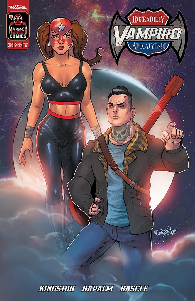 Vampiro: Rockabilly Apocalypse #3 of 5 (Cover C Rene Cordova & Bryan Magnaye)