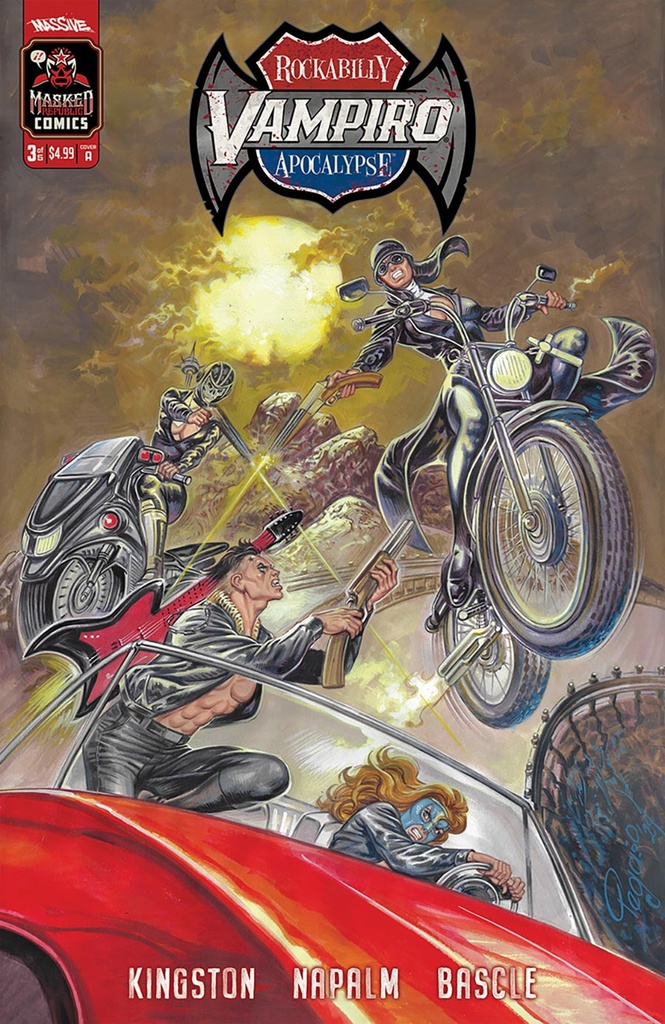 Vampiro: Rockabilly Apocalypse #3 of 5 (Cover A Pegaso)