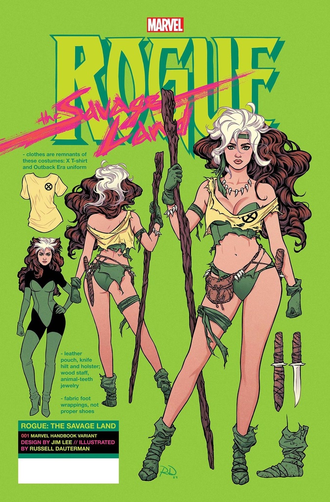 Rogue: The Savage Land #1 (Russell Dauterman Variant)