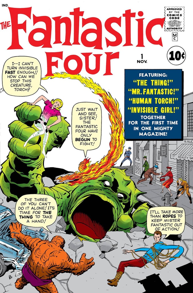 Fantastic Four #1 (2025 Facsimile Edition Foil Variant)