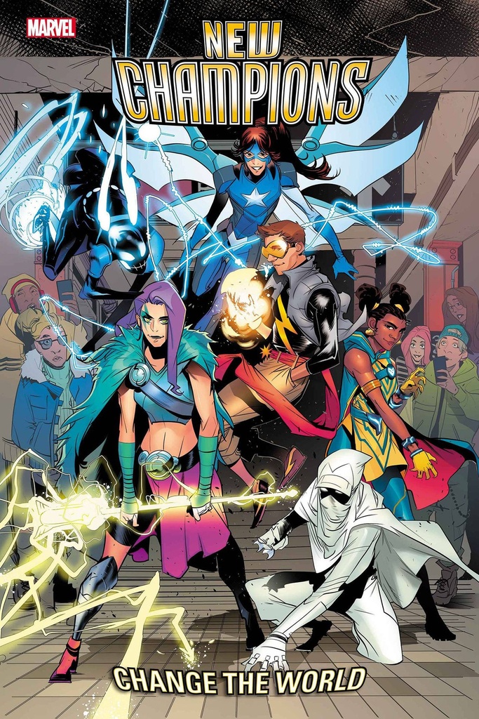 New Champions #1 (Federico Vicentini Homage Variant)