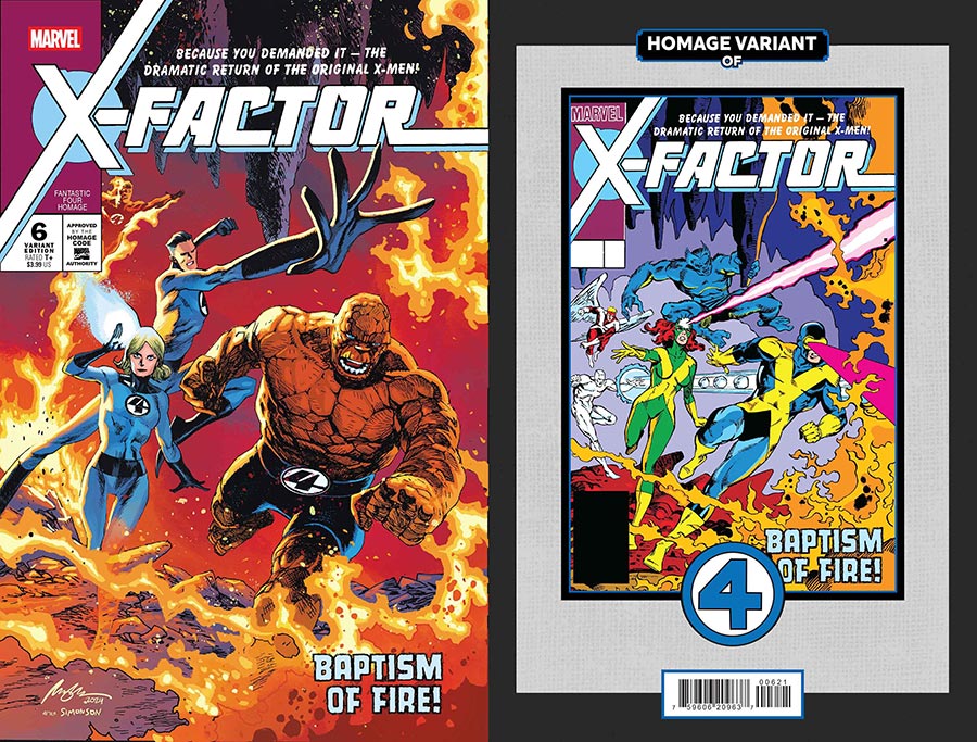 X-Factor #6 (Rafael Albuquerque Fantastic Four Homage Variant)