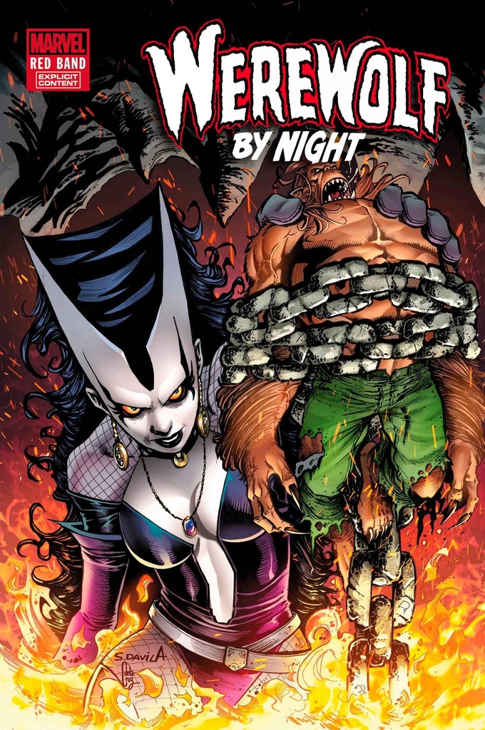 Werewolf by Night: Red Band #6 (Sergio Davila Variant)