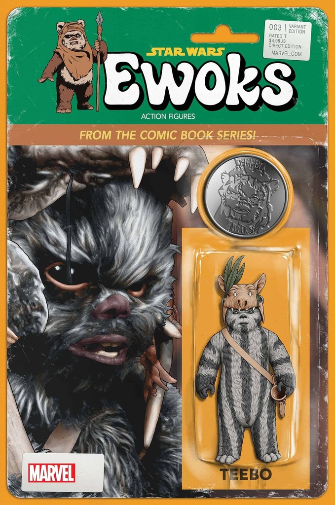 Star Wars: Ewoks #3 of 4 (John Tyler Christopher Action Figure Variant)