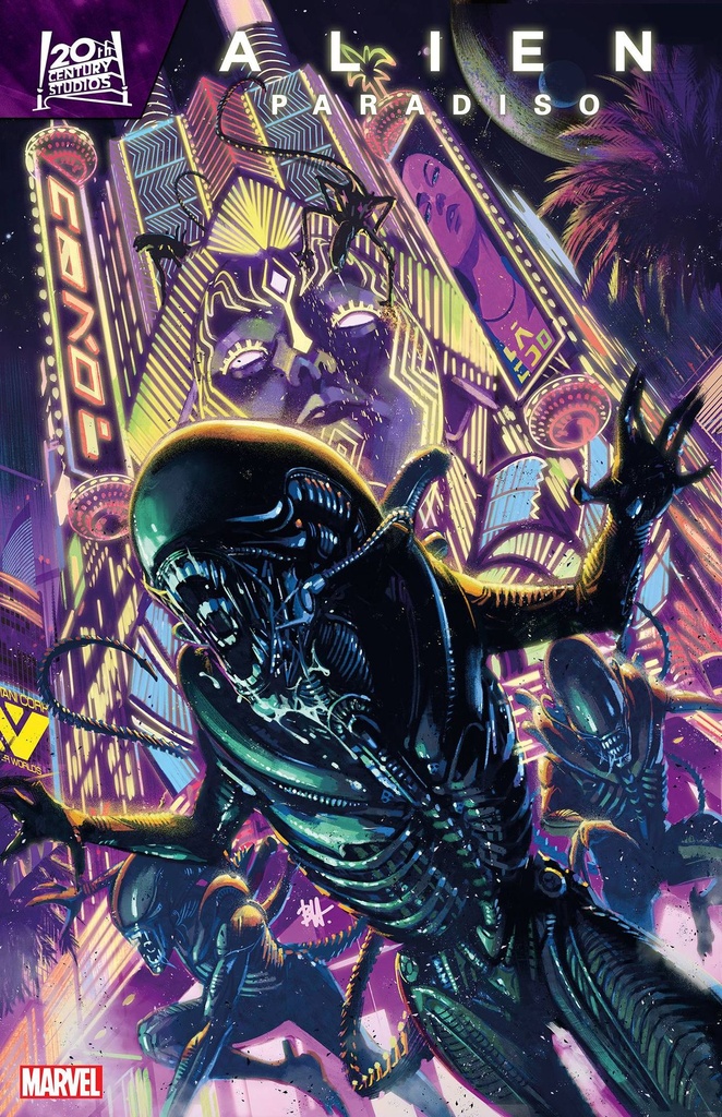 Alien: Paradiso #1 of 5 (Ben Harvey Variant)