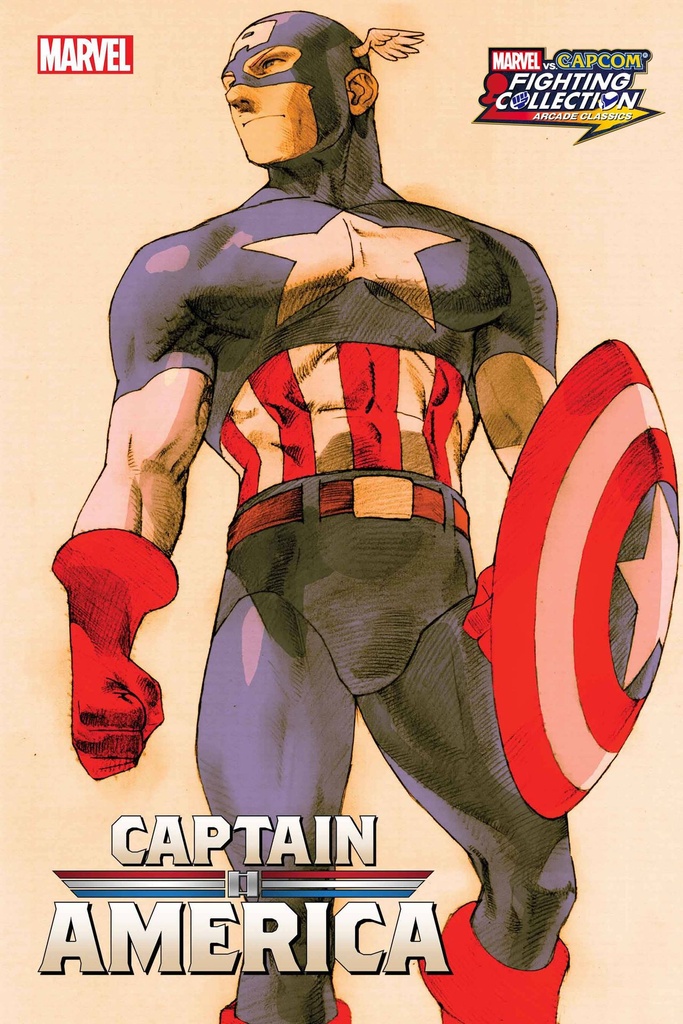 Captain America #16 (Bengus Marvel vs Capcom Variant)