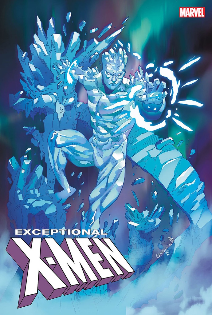 Exceptional X-Men #4 (Chris Campana Iceman Variant)