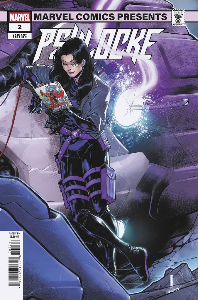 Psylocke #2 (David Baldeon Marvel Comics Presents Variant)