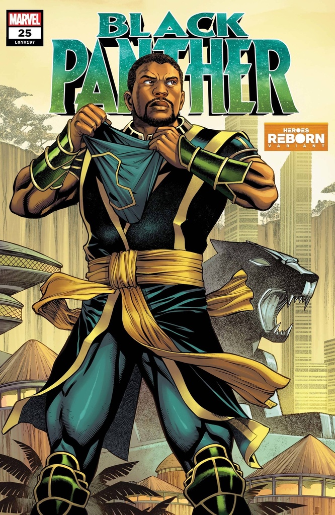 Black Panther #25 (Carlos Pacheco Heroes Reborn Variant)