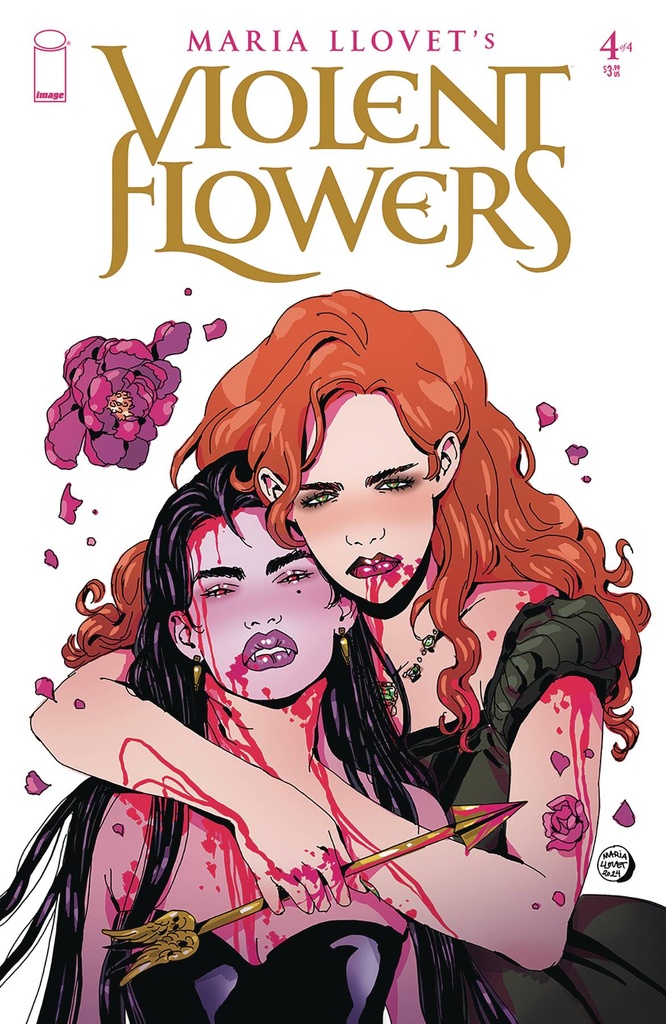 Maria Llovet's Violent Flowers #4 of 4 (Cover A Maria Llovett)