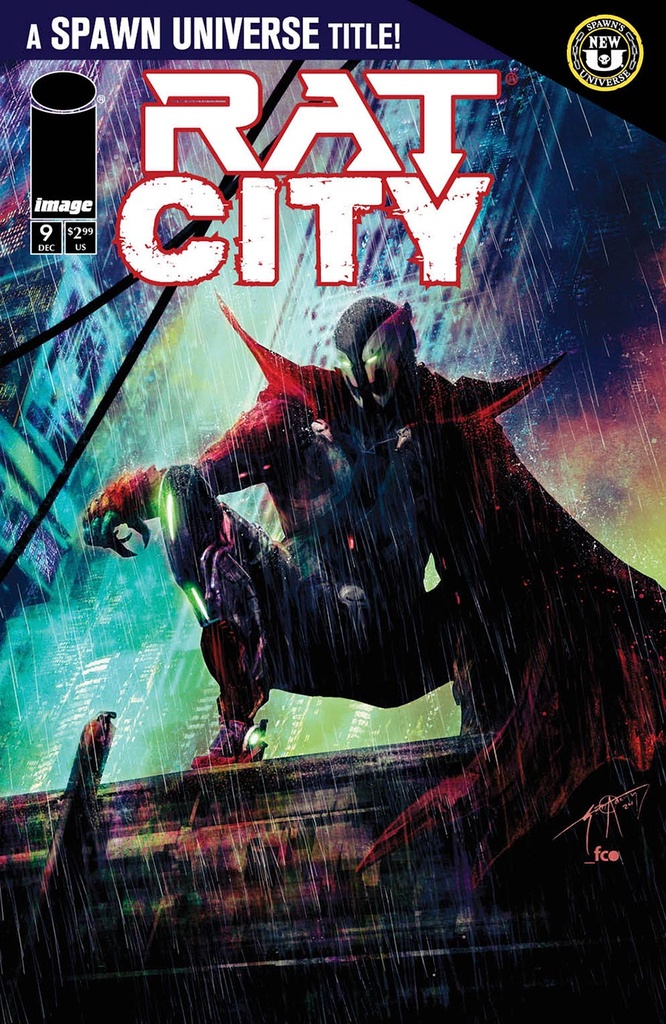 Rat City #9 (Cover B Seth Adams)