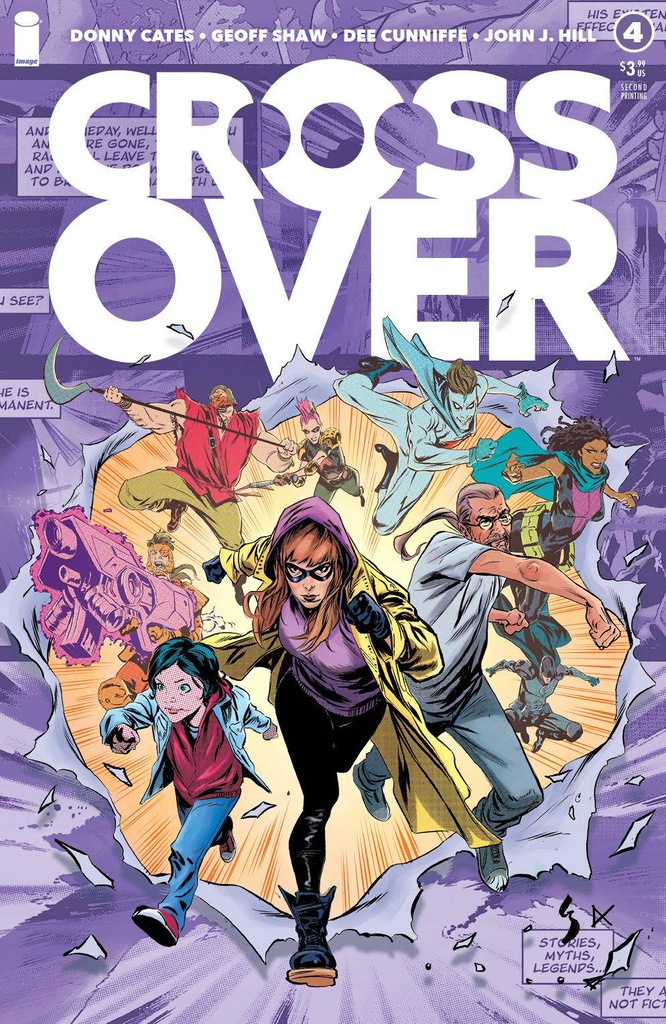 Crossover #4 (2nd Printing)