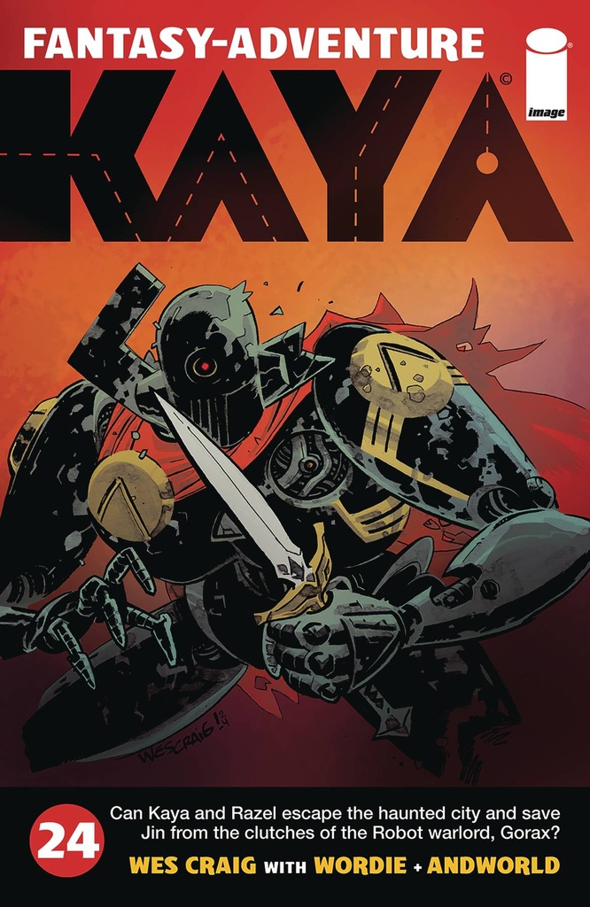 Kaya #24 (Cover A Wes Craig)