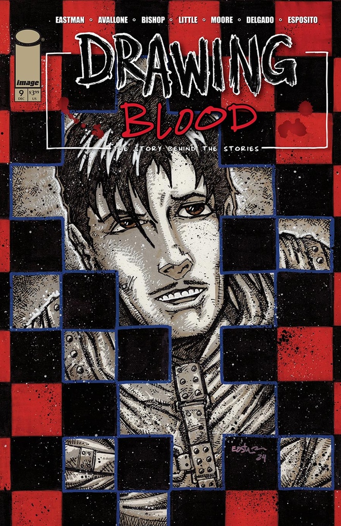 Drawing Blood #9 of 12 (Cover C Kevin Eastman)