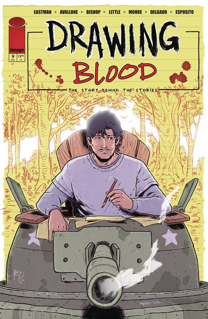 Drawing Blood #9 of 12 (Cover B Ben Bishop)