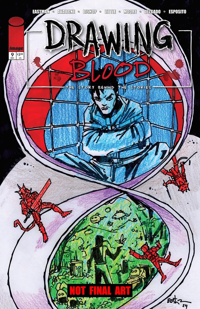 Drawing Blood #9 of 12 (Cover A Kevin Eastman)