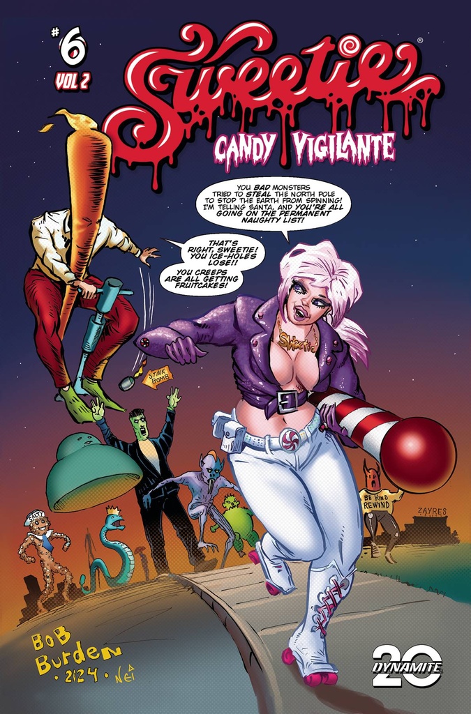 Sweetie Candy Vigilante Vol. 2 #6 (Cover B Bob Burden)