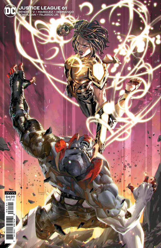 Justice League #61 (Kael Ngu Card Stock Variant)