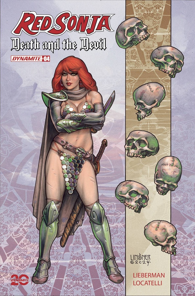 Red Sonja: Death and the Devil #4 (Cover A Joseph Michael Linsner)