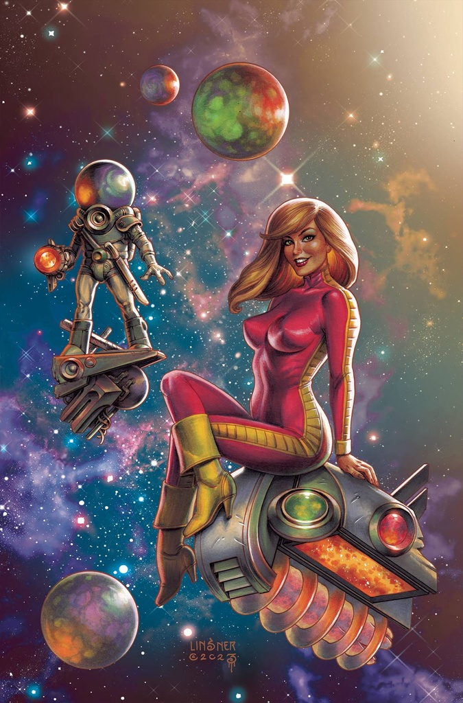 Barbarella #3 (Cover E Joseph Michael Linsner Limited Virgin Variant)