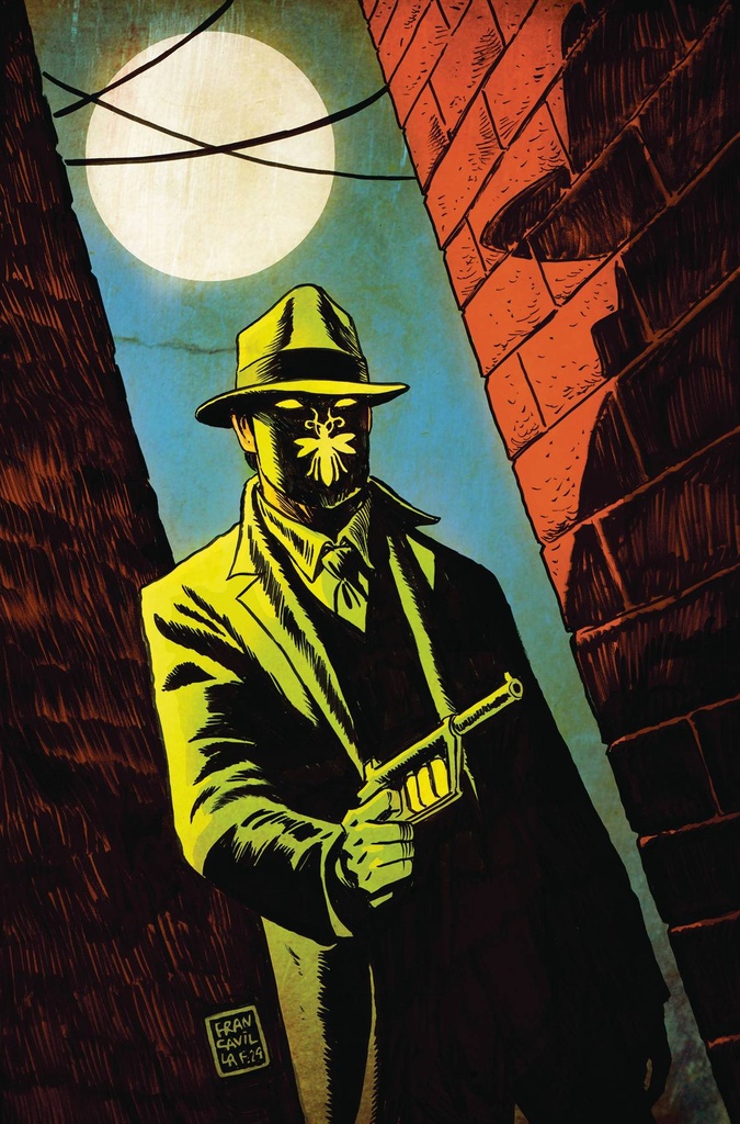 Green Hornet/Miss Fury #2 (Cover E Francesco Francavilla Limited Virgin Variant)