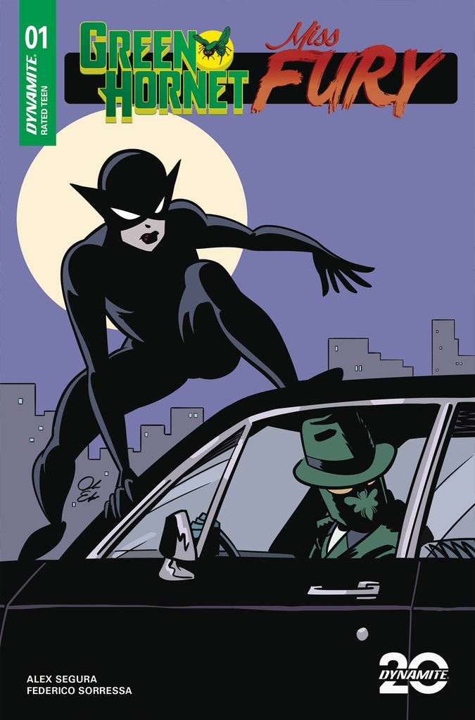 Green Hornet/Miss Fury #2 (Cover D Jacob Edgar)