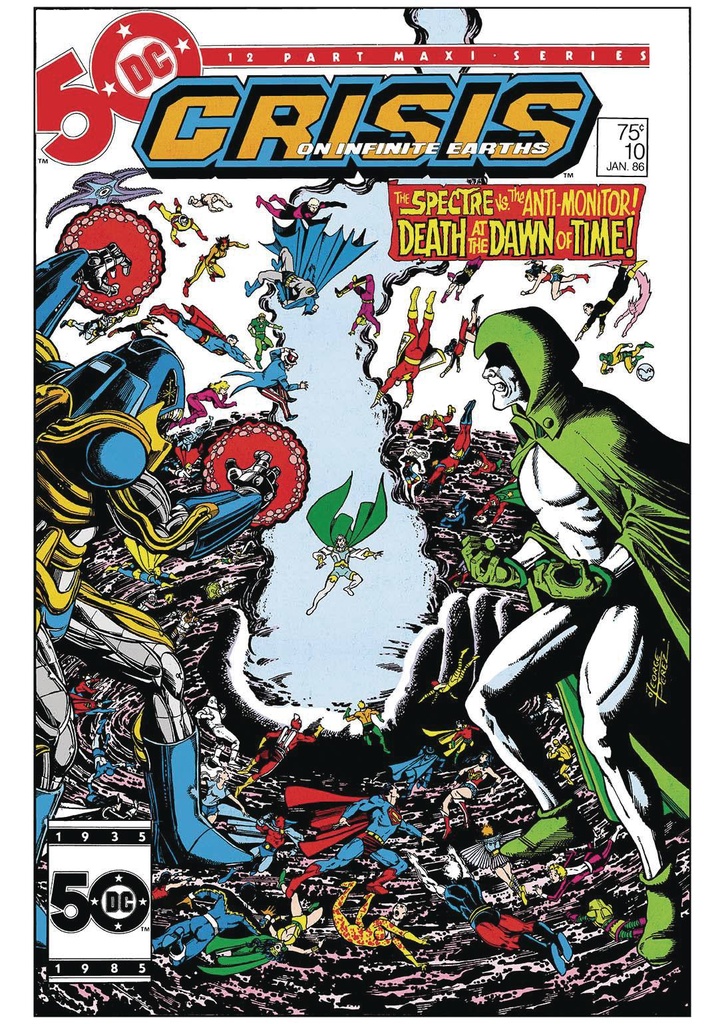 Crisis On Infinite Earths #10 (Facsimile Edition Cover A George Perez)