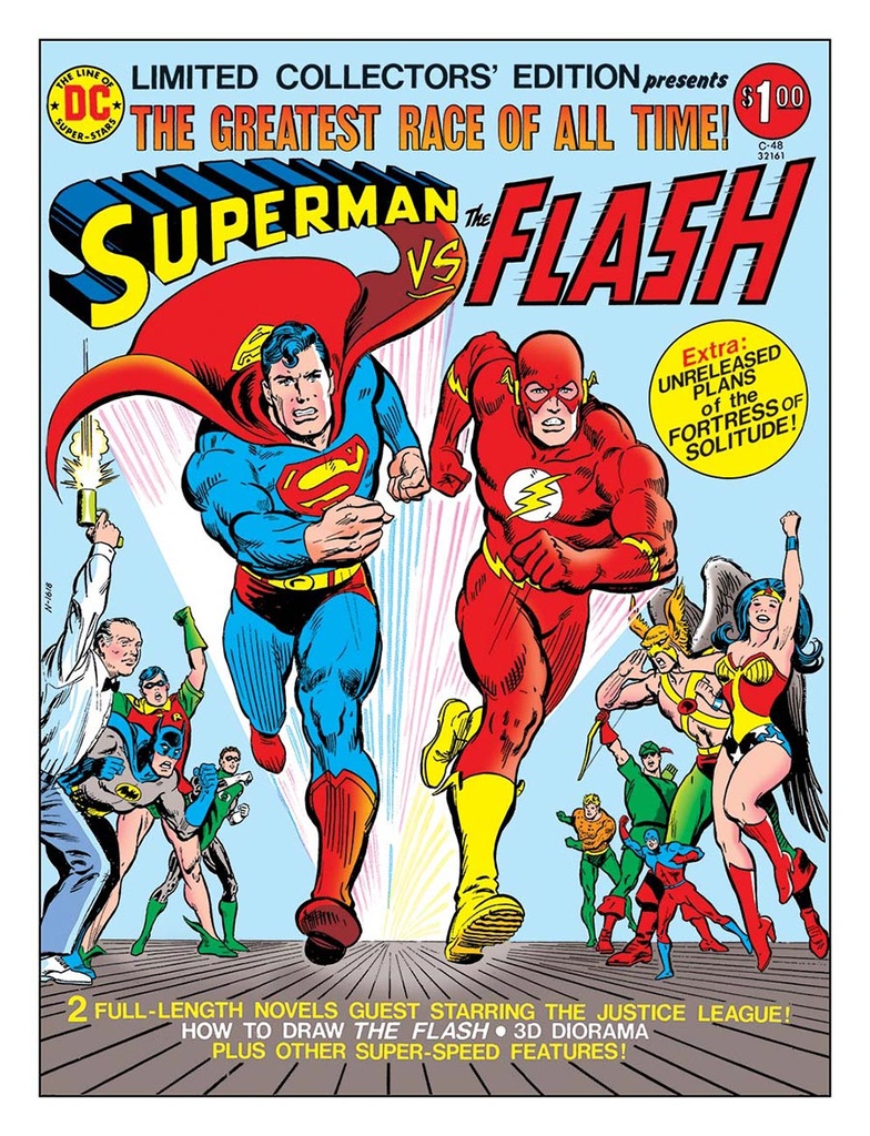 Limited Collectors' Edition #48 (Superman vs Flash Facsimile Edition Cover B)