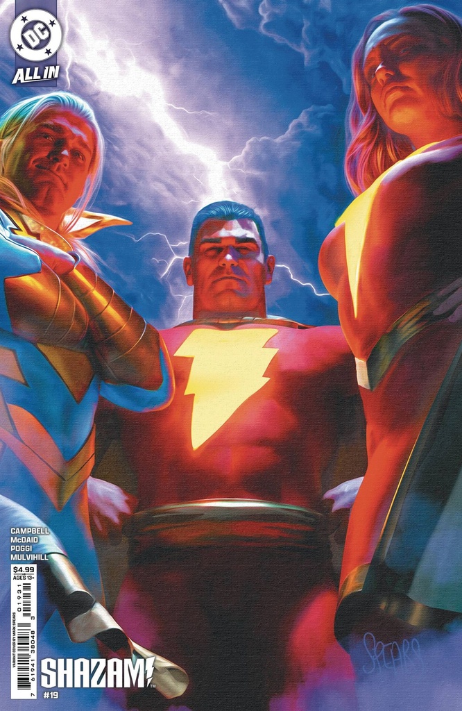 Shazam #19 (Cover C Mark Spears Card Stock Variant)