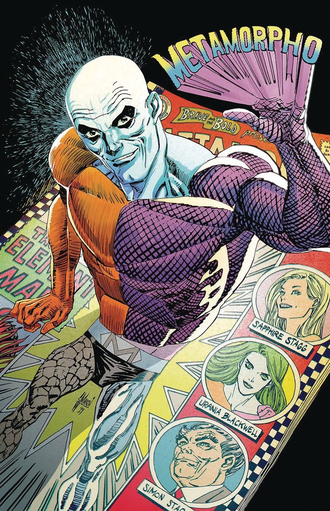 Metamorpho: The Element Man #2 (Cover B Guillem March Card Stock Variant)