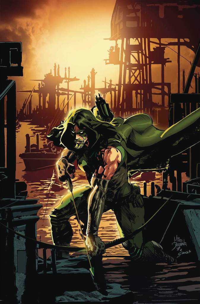 Green Arrow #20 (Cover B Mike Deodato Jr Card Stock Variant)