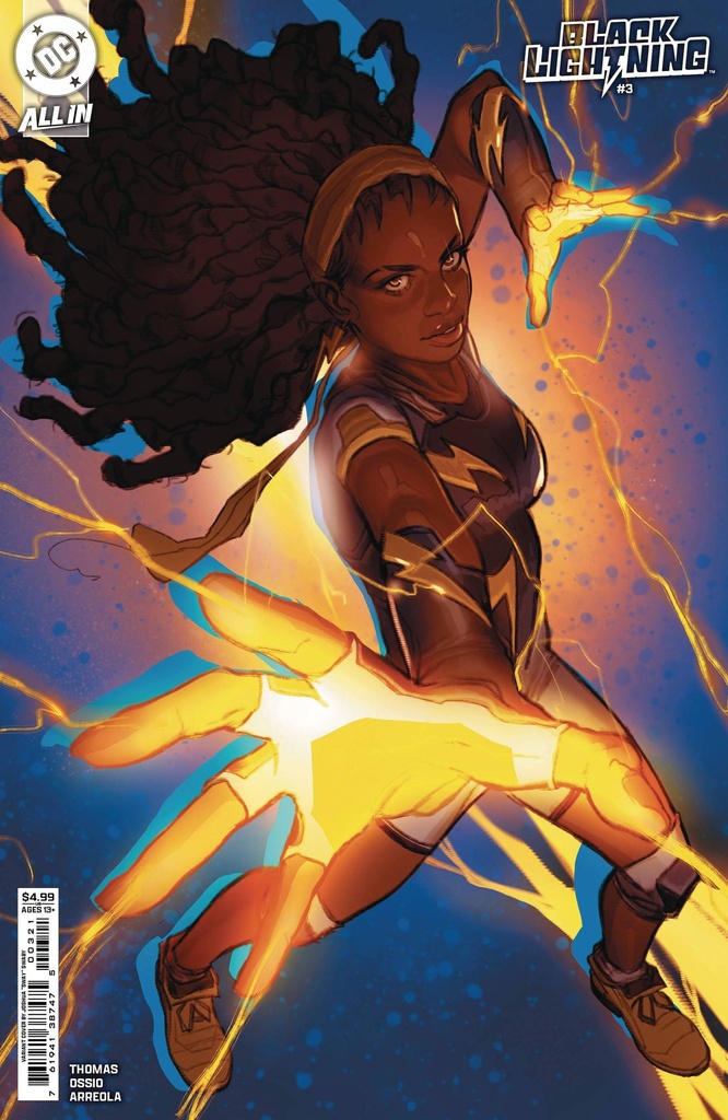 Black Lightning #3 (Cover B Joshua Sway Swaby Card Stock Variant)