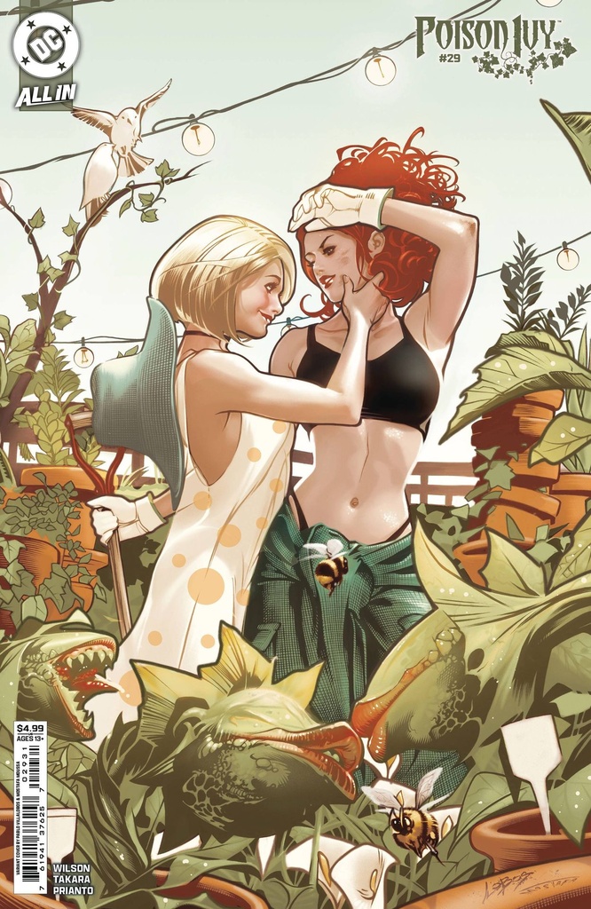 Poison Ivy #29 (Cover C Pablo Villalobos Card Stock Variant)