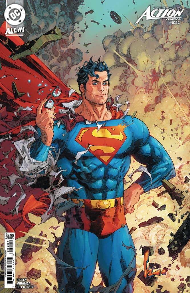 Action Comics #1082 (Cover C Kenneth Rocafort Card Stock Variant)