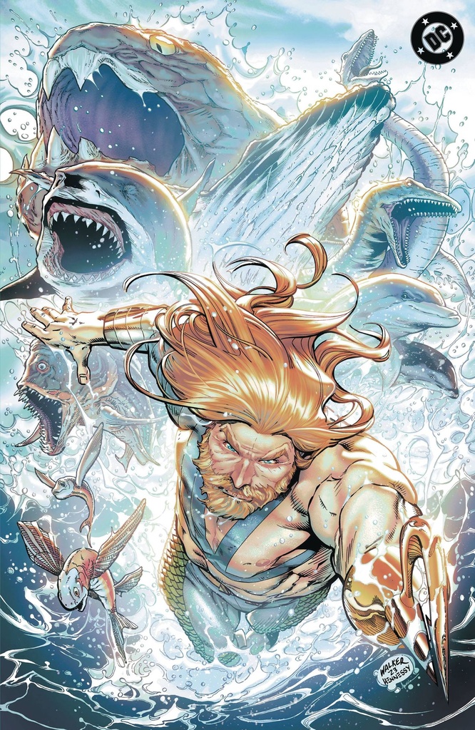 Aquaman #1 (Cover D Brad Walker Deep Sea Ultra Gloss Foil Variant)