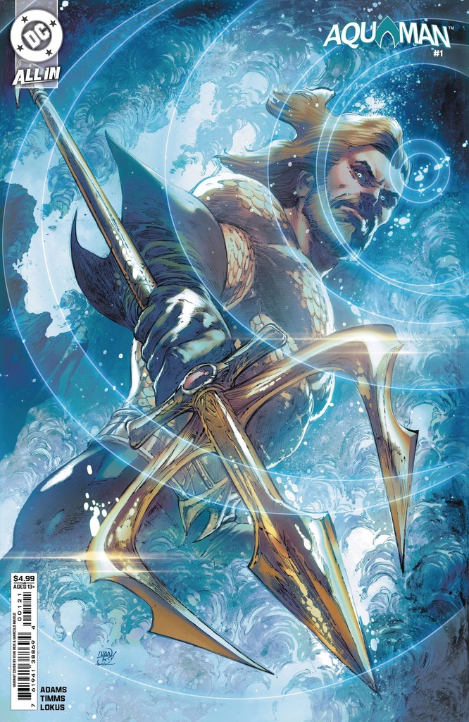 Aquaman #1 (Cover B Ivan Reis Card Stock Variant)