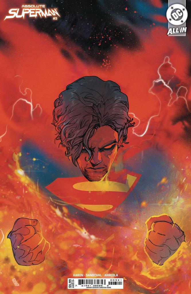 Absolute Superman #3 (Cover C Christian Ward Card Stock Variant)