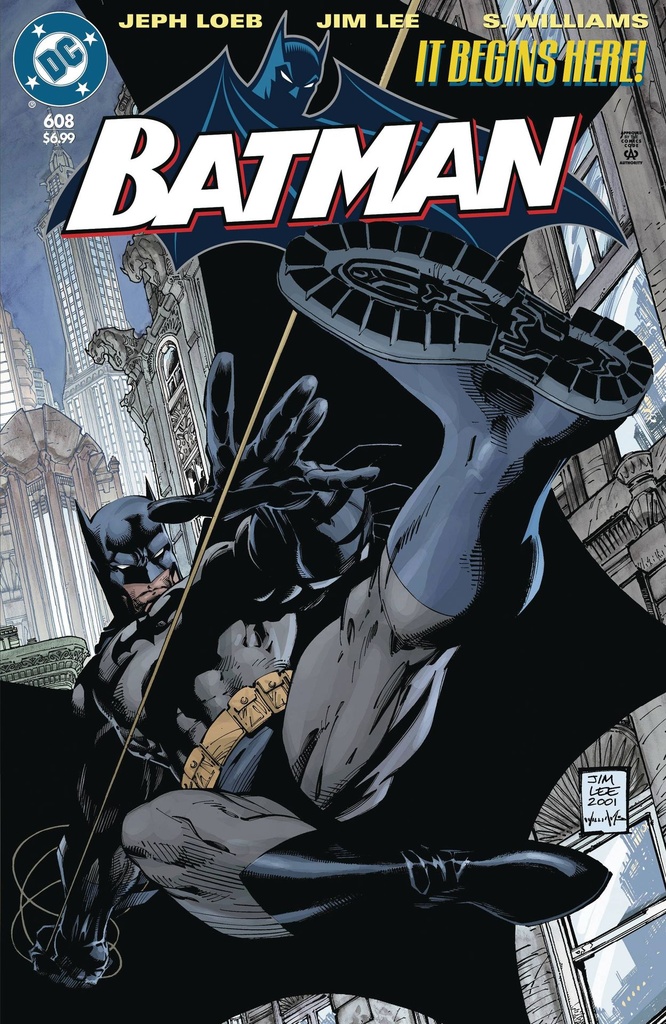 Batman #608 (Facsimile Edition Cover B Jim Lee Foil Variant)