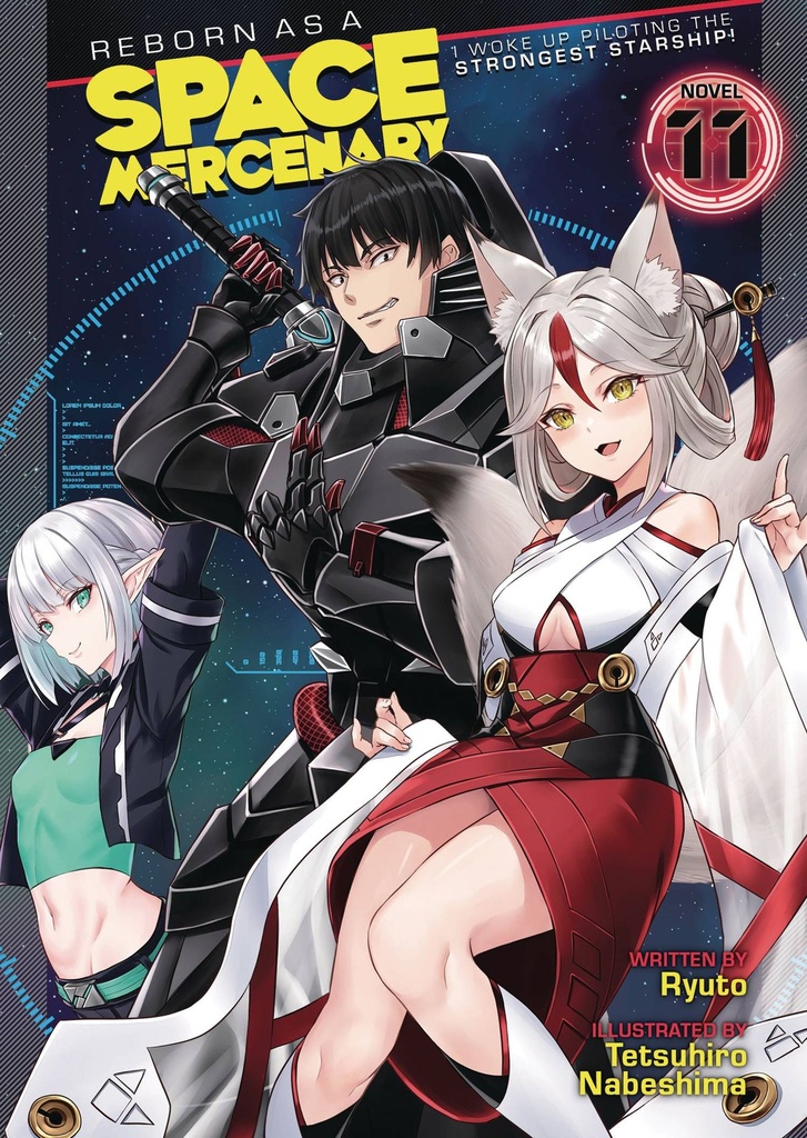 Reborn as a Space Mercenary, Vol. 11 (Light Novel)