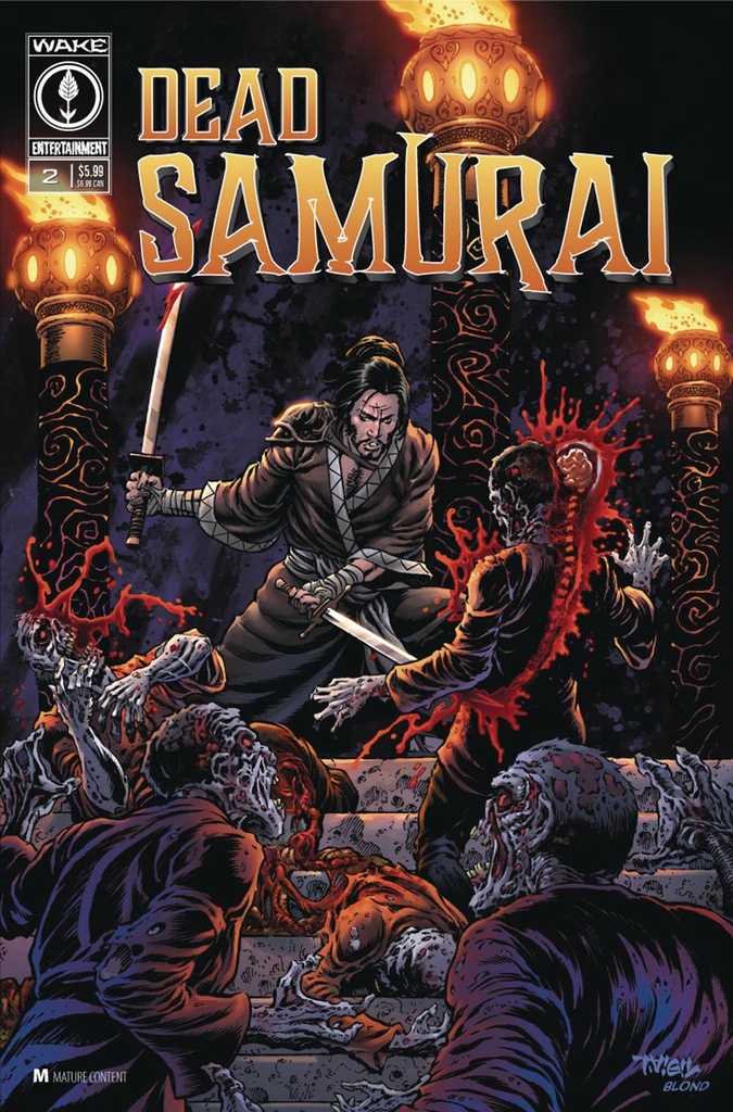 Dead Samurai #2 (Cover B Tim Vigil)