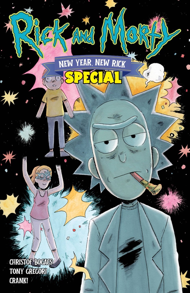 Rick and Morty: New Year, New Rick Special #1 (Cover B Beck Kubrick)